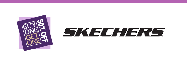 Skechers buy one get one 50 off online